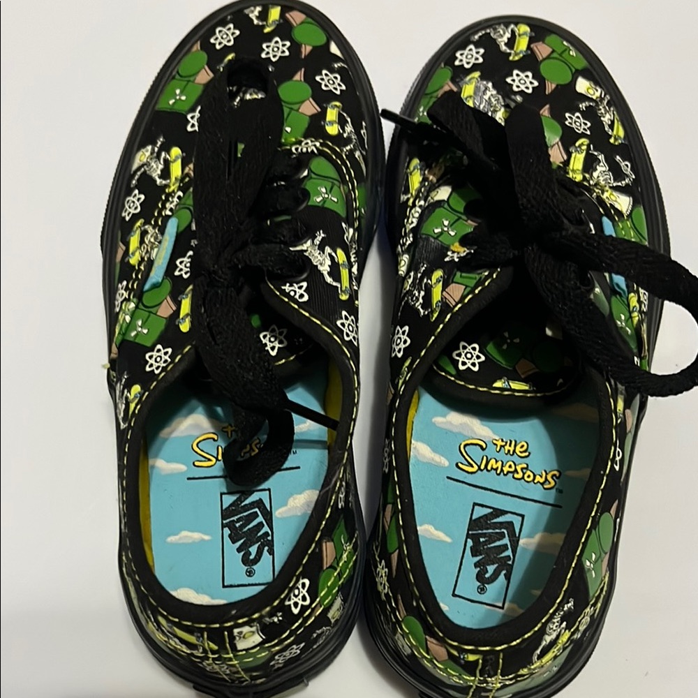 Vans Kids Shoes - Black and Green